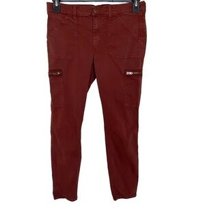 Madewell Skinny Fatigue Cargo Ankle Pants, Size 28